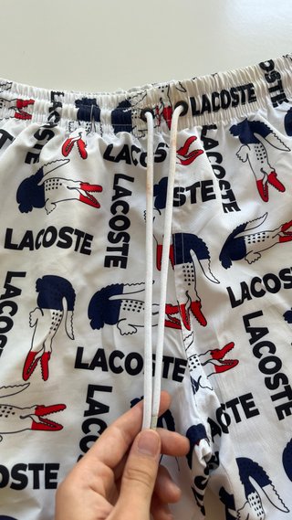 Pantalon Lacoste Blanco - EXCELENTE