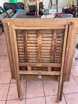 Mesa de madera plegable Tarrington House