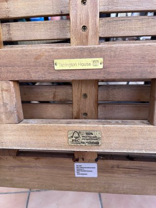 Mesa de madera plegable Tarrington House