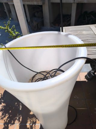 Cubitera iluminada LED