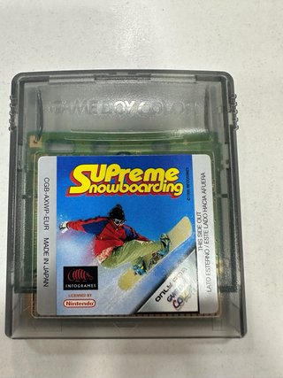 Supreme Snowboarding Gameboy Color