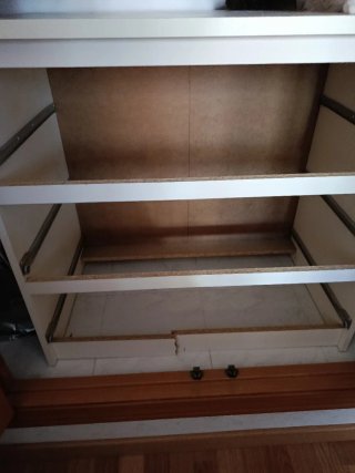 Cómoda IKEA MALM 3 cajones Blanca