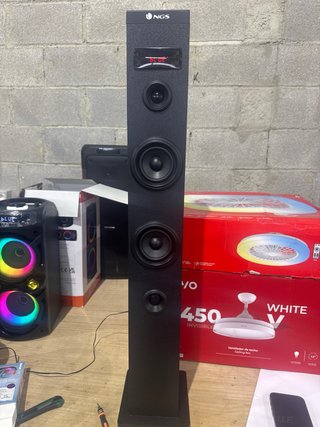 Torre de Sonido NGS Bluetooth 50W Negra