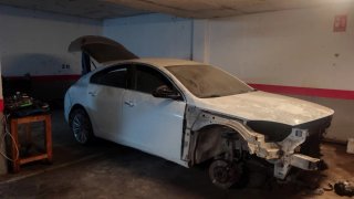 Despiece coche blanco Opel insignia 2015