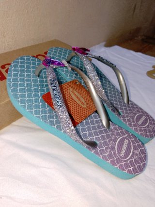 Havaianas Glitter Blue Talla 29/30