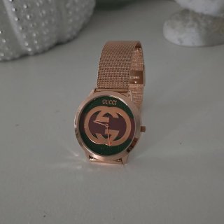Reloj Gucci Oro Rosa y Verde