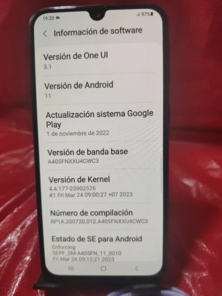 Samsung Galaxy A40 Cargador y Cable