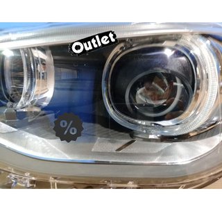 JI FARO IZQ XENON PARA BMW F20 F21 10-14 LED FONDO NEGRO R01