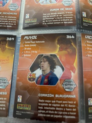 Pack Cartas FC Barcelona Mega Estrellas