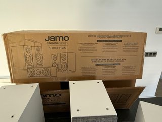 Home cinema Jamo 5.0 + amplificador Denon