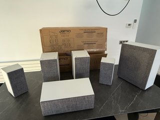 Home cinema Jamo 5.0 + amplificador Denon