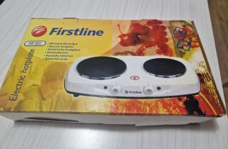 Placa Cocina Eléctrica Firstline Doble Hornillo