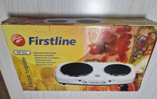 Placa Cocina Eléctrica Firstline Doble Hornillo