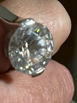 Anello Argento 925 Solitario Grande