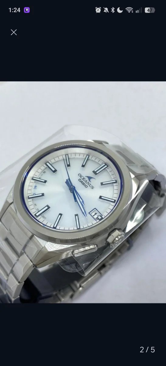 Casio Oceanus OCW-T200S-1AJF JDM Saphire Tough Sol