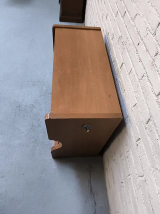 Mueble TV madera marrón
