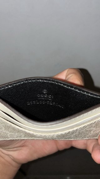 Portacarte Gucci Beige