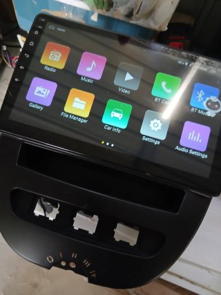 Pantalla 10.1 Android 13 Peugeot 107