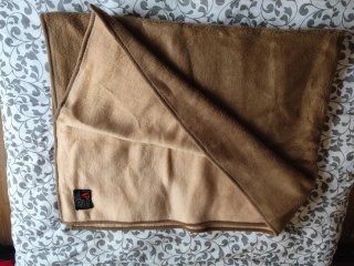Conjunto de 3 mantas de matrimonio.