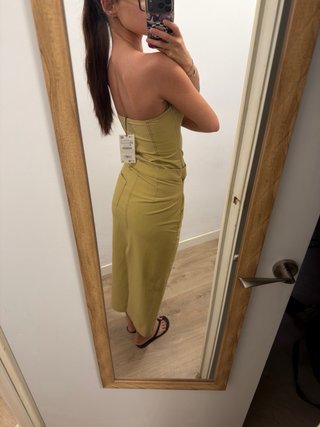 Vestido Zara Beige sin estrenar Talla xs