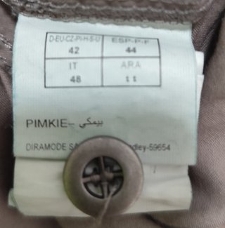 Vestido Pimkie marrón talla XL