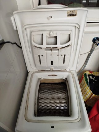 Lavadora blanca