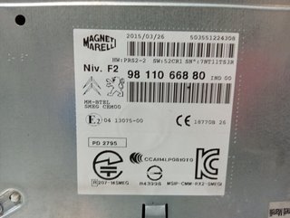 SISTEMA AUDIO / RADIO CD PEUGEOT 2008 HM01 981106
