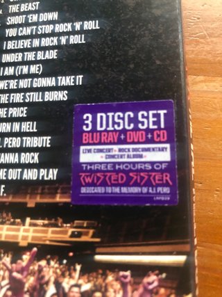 Twisted Sister Metal Meltdown - 2 DVDs + CD
