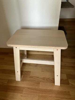Taburetes de madera Ikea