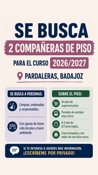 Compartir piso