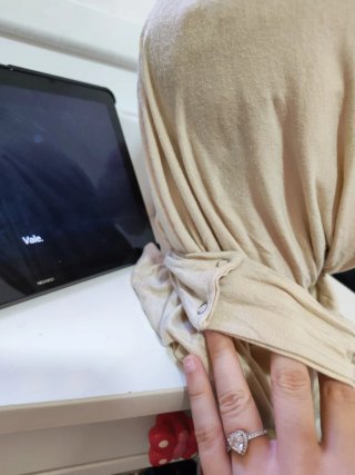 Gorro Hijab Beige