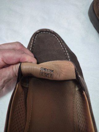 Mocasines Geox Marrones Hombre