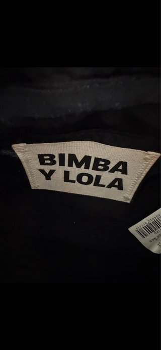 Bolso de hombro Bimba y Lola tejido Naranja y rojo