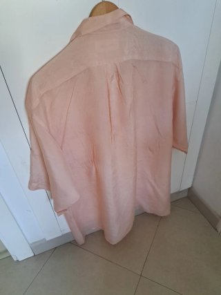 Camisa AXIS Seda Rosa Talla L