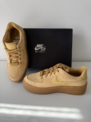 Nike Air Force 1 Flax Nuevas Caja Original