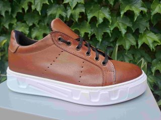 Scarpe uomo sportive marroni pelle 41 affare