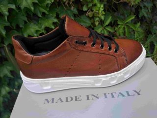 Scarpe uomo sportive marroni pelle 41 affare