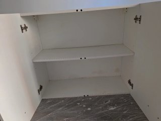Mueble armario cocina blanco