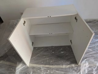 Mueble armario cocina blanco