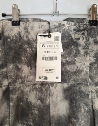 Vestido Zara Cargo Talla s