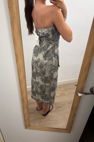 Vestido Zara Cargo Talla s