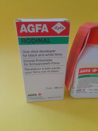 Revelador Agfa Rodinal 125 ml
