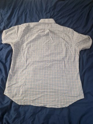 Camicia Ralph Lauren a quadri blu e bianco