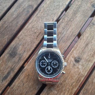 Reloj Maserati Hombre Negro/Plata