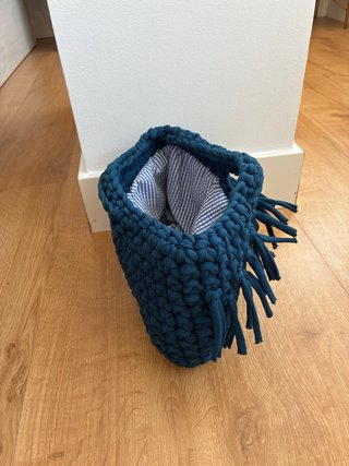 Bolso tejido a mano verano/boda