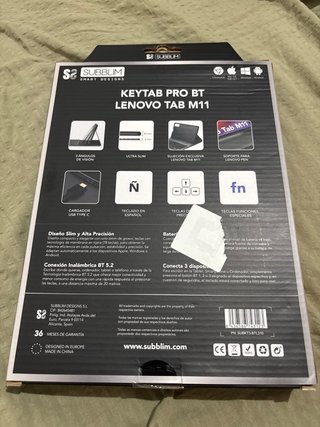 Lenovo Tab M11 con Lápiz y Funda Teclado