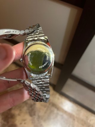 Orologio da Uomo Nero e Argento