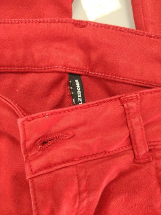 Pantalones Calzedonia Rojos