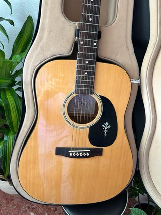 Guitarra Acústica Boston con funda rígida