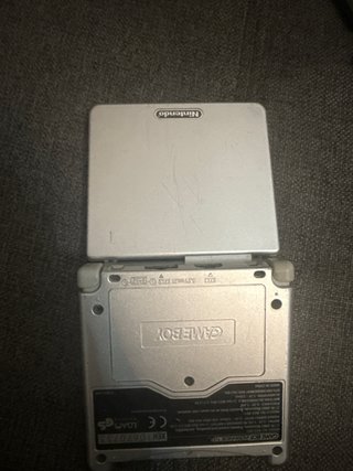 Nintendo Game Boy Advance SP Plata